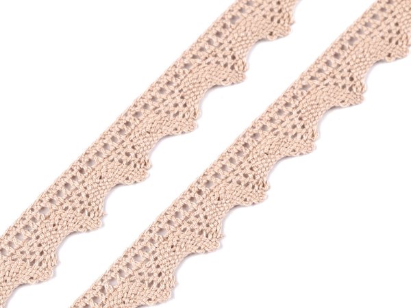 Bavlněná krajka paličkovaná šíře 18 mm