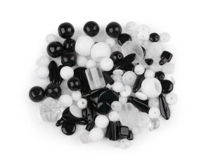 Skleněné korálky ramš mačkanice 2. jakost