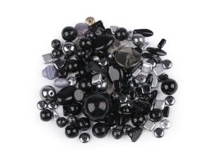 Skleněné korálky ramš mačkanice 2. jakost