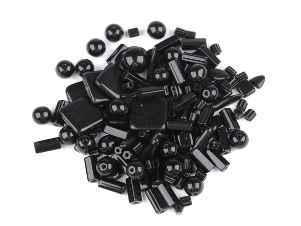 Skleněné korálky ramš mačkanice 2. jakost