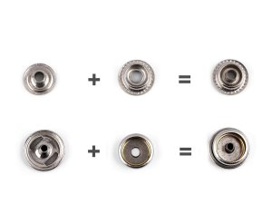 Kovové druky Ø15 mm (AM6) - O-SPRING - sypané