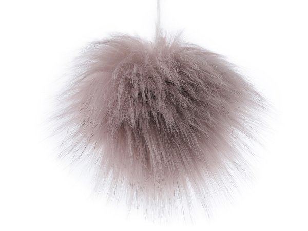 Kožešinová bambule na čepici Ø7-9 cm