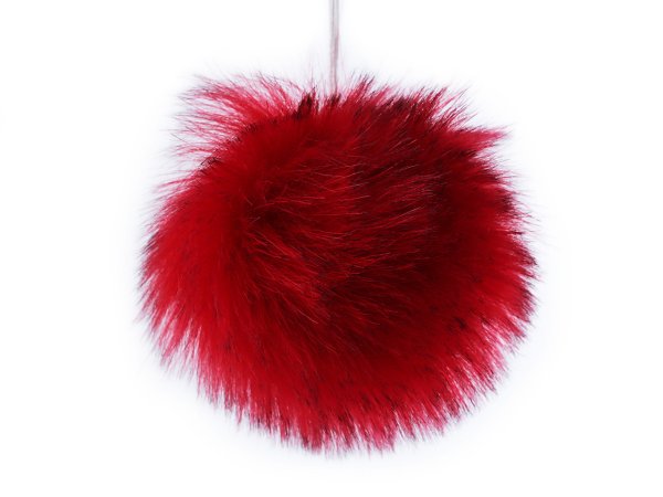 Kožešinová bambule na čepici Ø7-9 cm