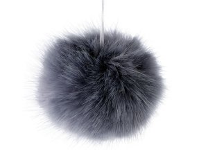 Kožešinová bambule Ø9 cm