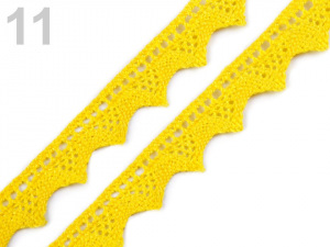 Bavlněná krajka paličkovaná šíře 18 mm