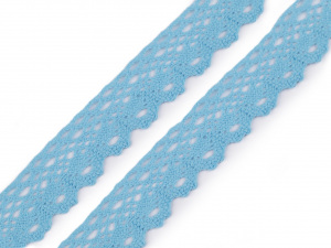 Bavlněná krajka paličkovaná šíře 28 mm