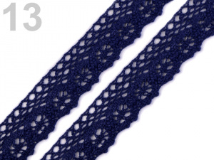 Bavlněná krajka paličkovaná šíře 25 mm