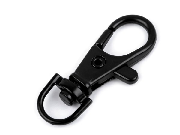 Kovová karabina s obrtlíkem průvlek 10 mm