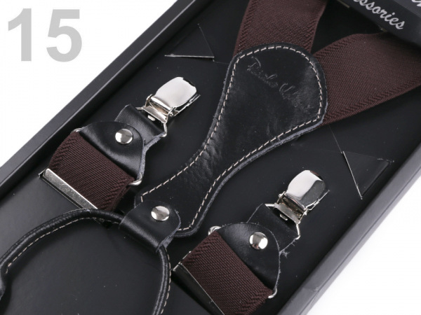 Šle s dvojitým zapínáním v krabičce