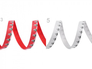 Rypsová stuha stromeček šíře 10 mm