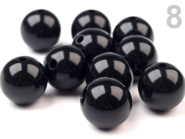 Plastové korálky Color Ø20 mm