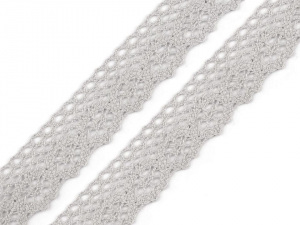 Bavlněná krajka paličkovaná šíře 25 mm