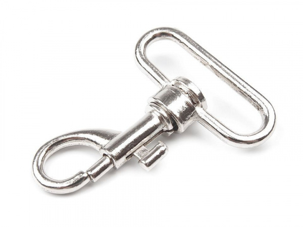 Kovová karabina s obrtlíkem průvlek 35 mm