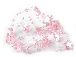 Perličky a hvězdičky na silonu metráž