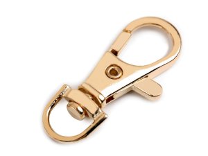 Kovová karabina s obrtlíkem průvlek 10 mm