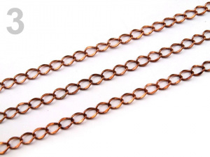 Řetízek kovový 4x5 mm