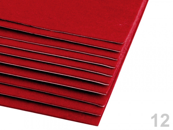 Samolepicí dekorativní plsť / filc 20x30 cm