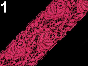 Elastická krajka / vsadka šíře 40 mm