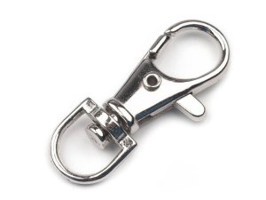 Kovová karabina s obrtlíkem průvlek 10 mm