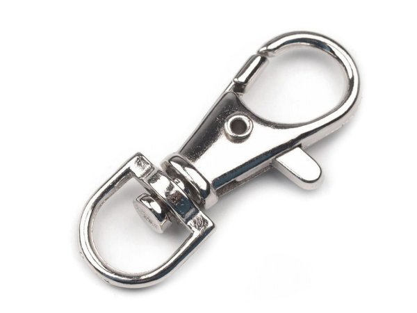 Kovová karabina s obrtlíkem průvlek 10 mm