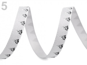 Rypsová stuha stromeček šíře 10 mm