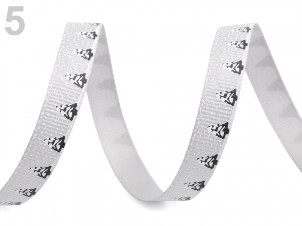 Rypsová stuha stromeček šíře 10 mm