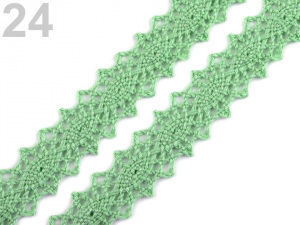 Krajka / vsadka paličkovaná šíře 12 mm