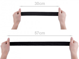 Pruženka hladká šíře 30 mm tkaná