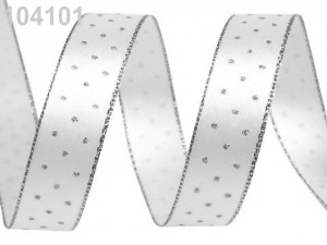 Stuha s lurexem šíře 15 mm