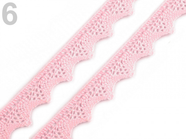 Bavlněná krajka paličkovaná šíře 18 mm