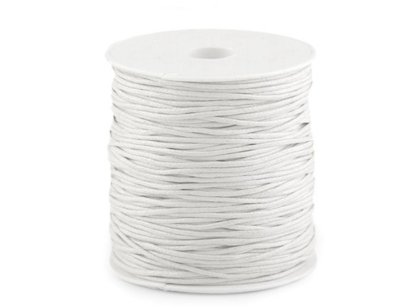 Šňůra bavlněná Ø1,8 mm voskovaná