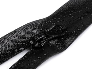 Voděodolný zip No 7 délka 18 cm spirálový