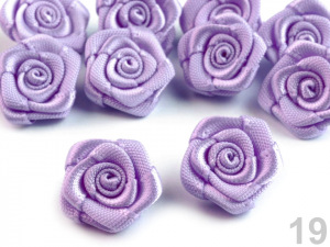 Saténová růže Ø15 mm