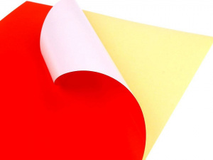 Papír barevný samolepicí 21x29 cm