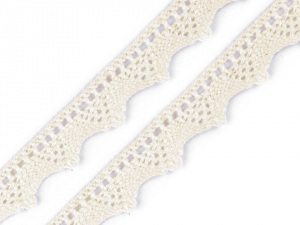 Bavlněná krajka paličkovaná šíře 18 mm