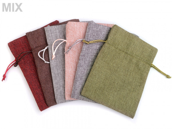 Dárkový pytlík 13x18 cm imitace juty