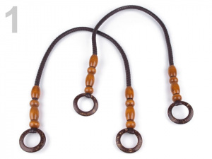 Proplétaná ucha na tašky délka 70-78 cm