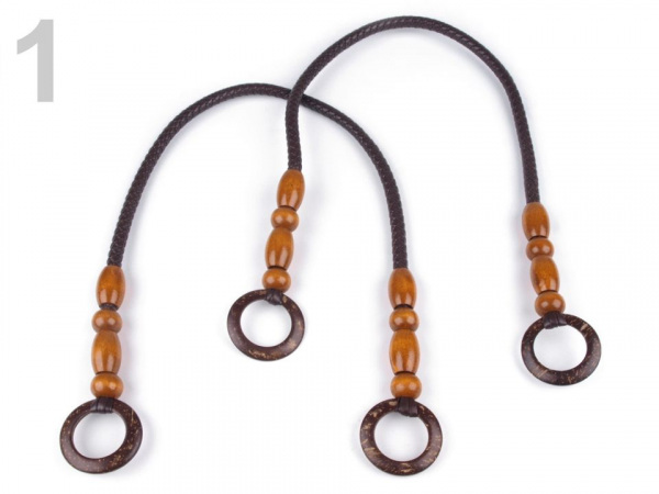 Proplétaná ucha na tašky délka 70-78 cm