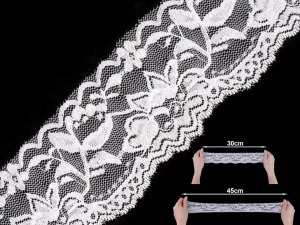 Elastická krajka šíře 55 mm 2. jakost