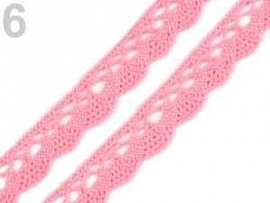Bavlněná krajka paličkovaná šíře 15 mm