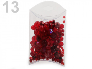 Skleněné korálky ramš ohňovky 2. jakost