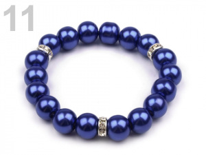 Pružný perlový náramek