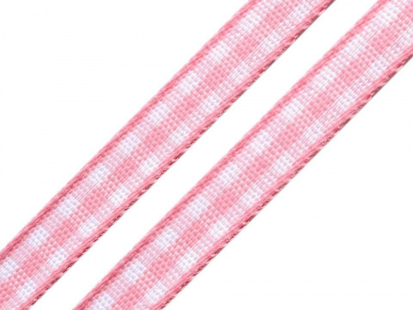 Károvaná stuha šíře 6 mm