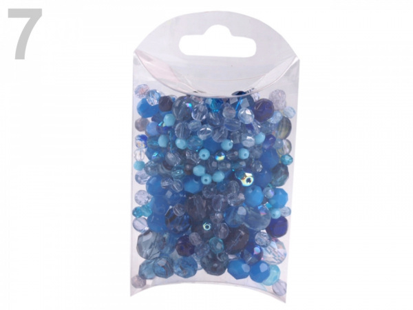 Skleněné korálky ramš ohňovky 2. jakost