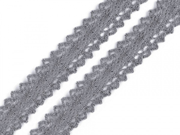 Krajka / vsadka paličkovaná šíře 23 mm