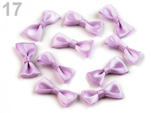 Svatební / prádlové mašličky 12x25 mm saténové