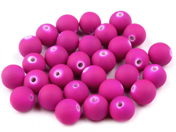 Plastové korálky Ø10 mm