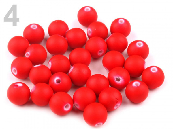 Plastové korálky Ø10 mm