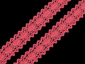 Krajka / vsadka paličkovaná šíře 23 mm