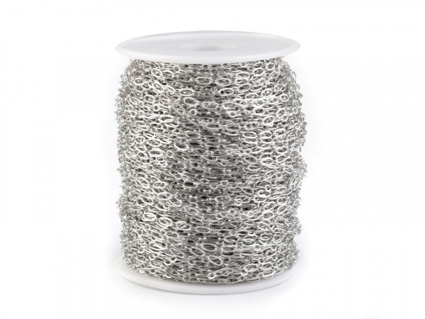 Řetízek mosazný 3x6 mm